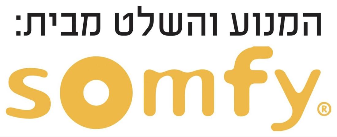 המנוע והשלט מבית Somfy